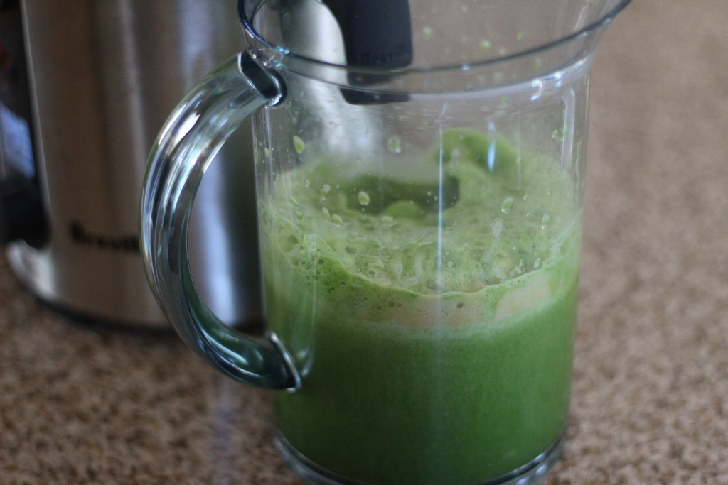 Finished Green Juice