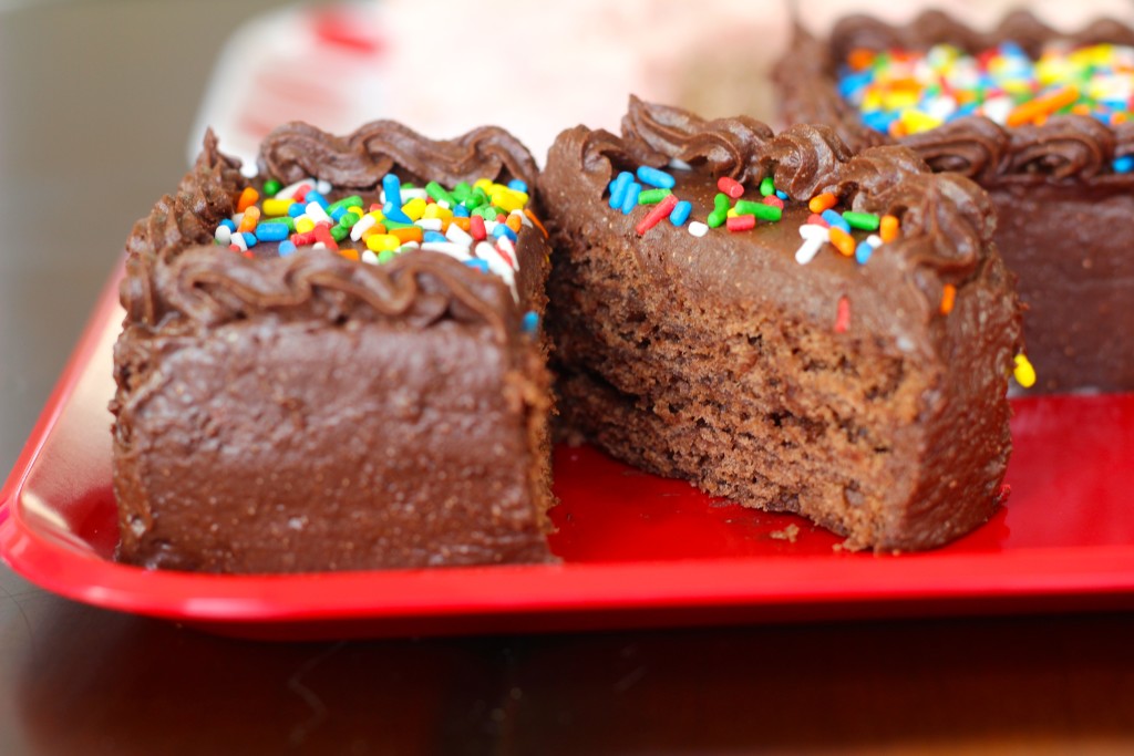 Vegan Easy-Bake Oven Chocolate Cake